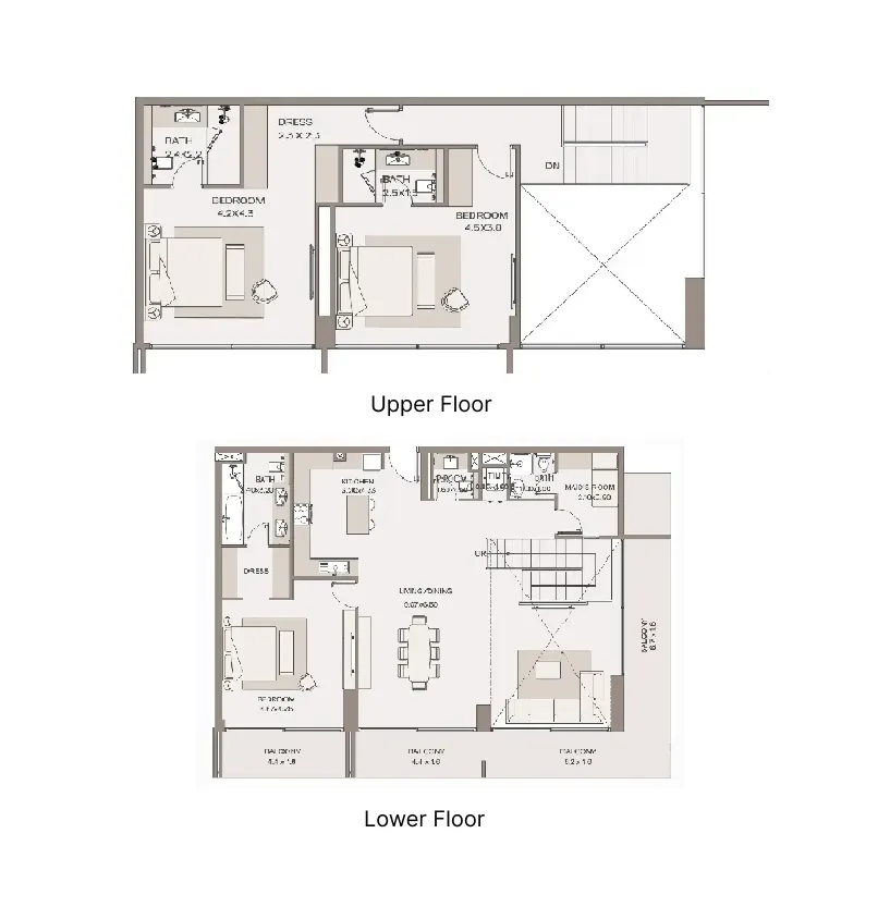 3 bedroom layout