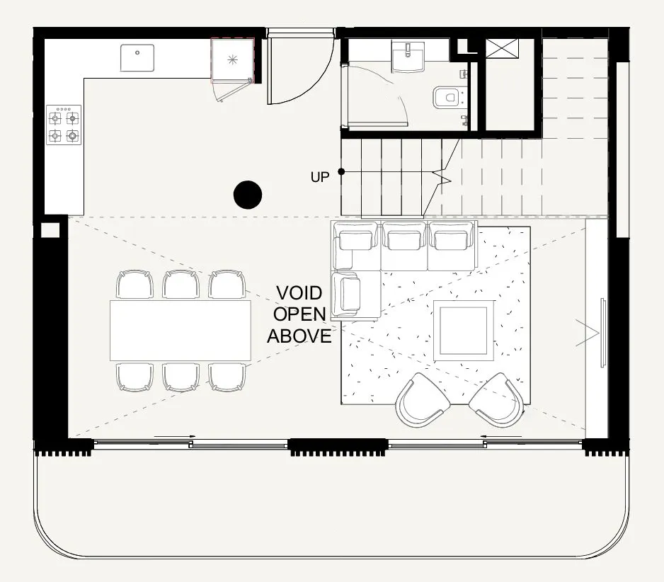 2 bedroom layout