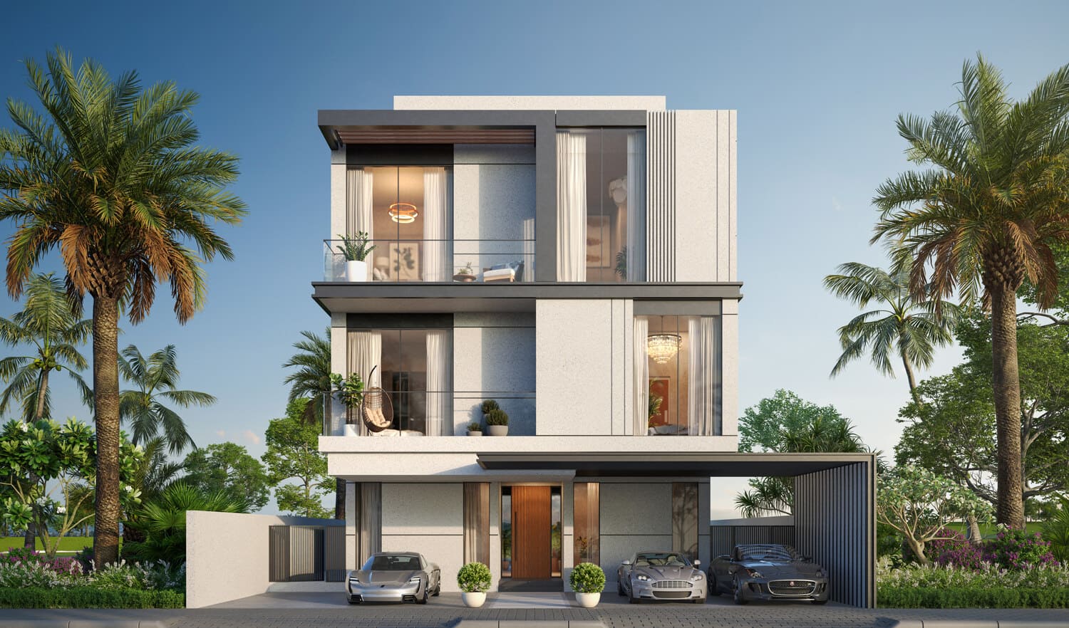 Standalone villas
