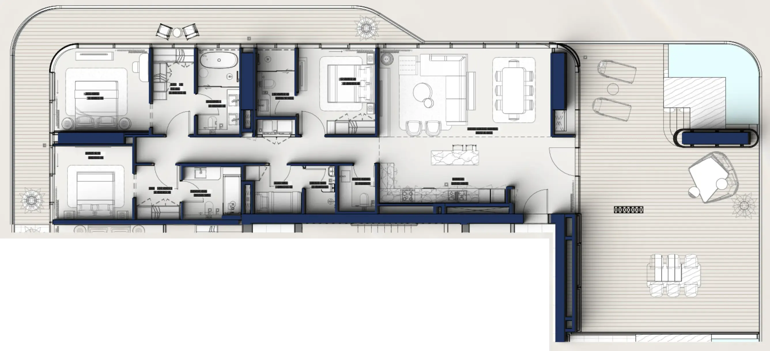 3 bedroom layout
