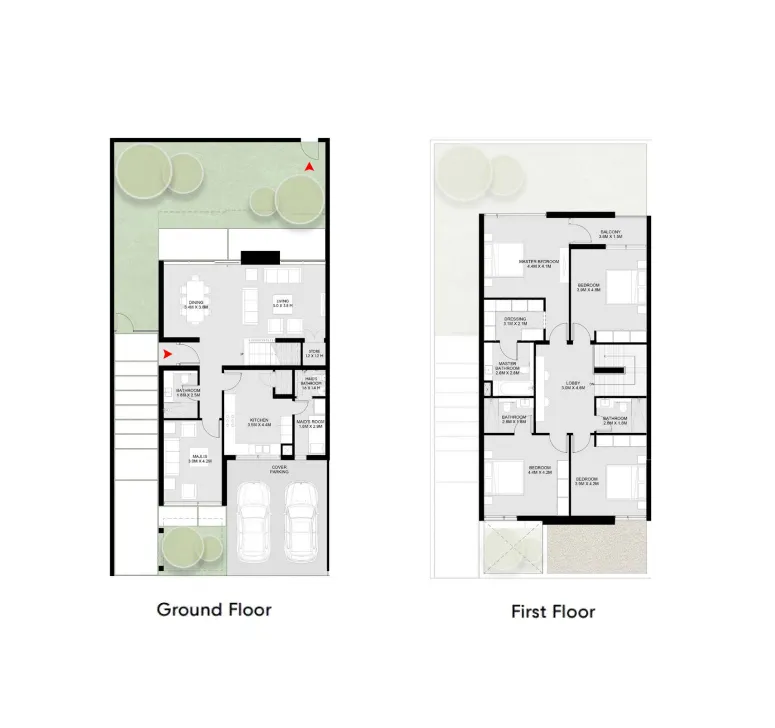 4 bedroom layout