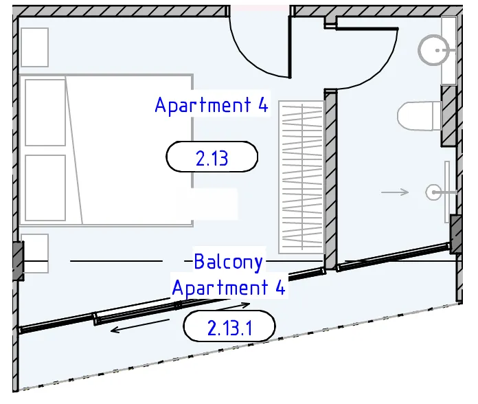 1 bedroom layout