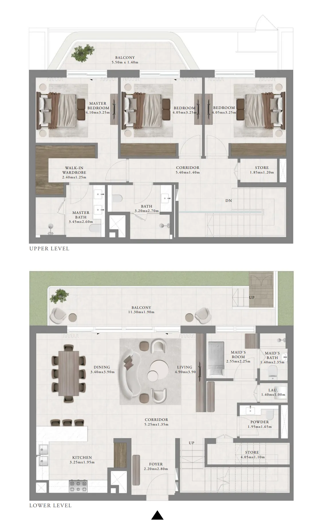 3 bedroom layout