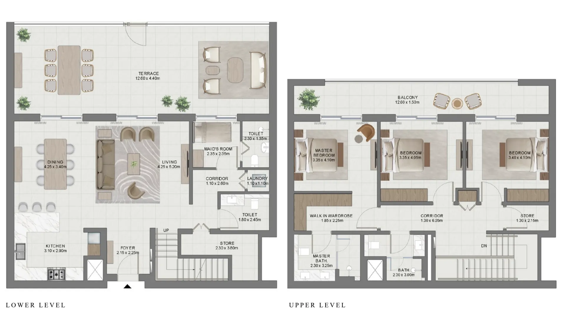 3 bedroom layout