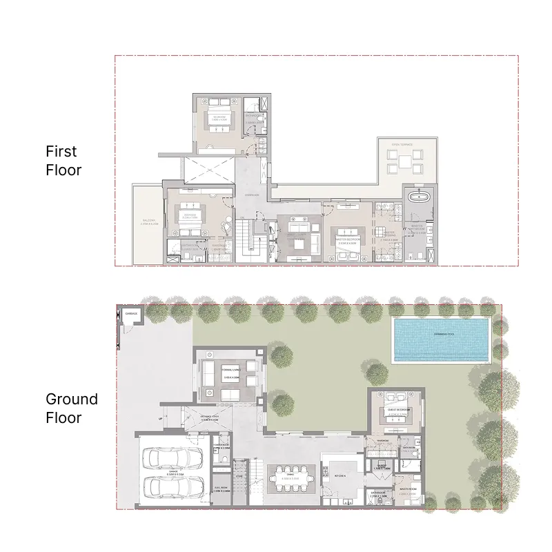 4 bedroom layout