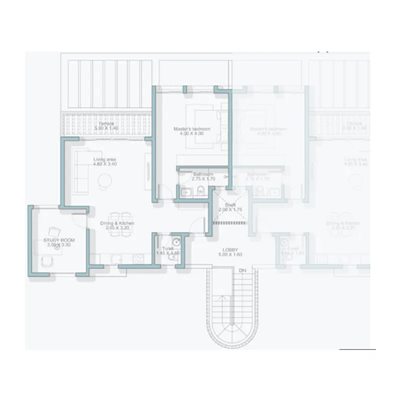 1 bedroom layout