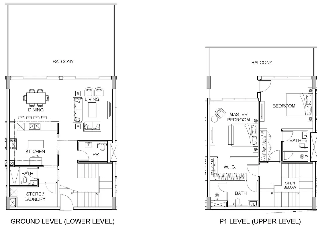 2 bedroom layout