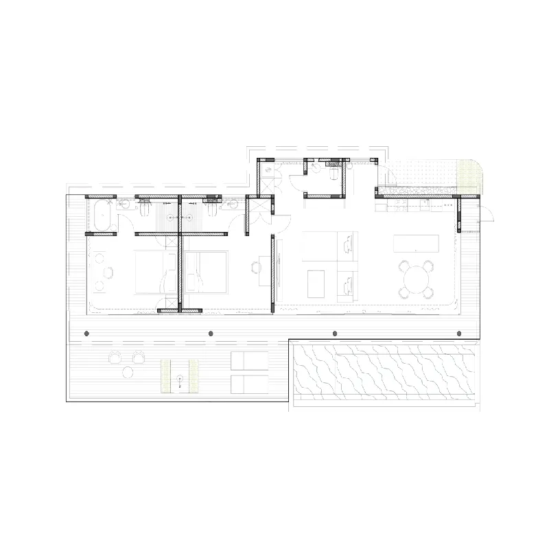 2 bedroom layout