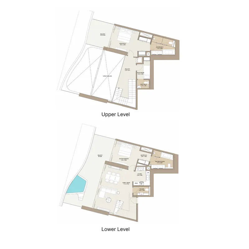 2 bedroom layout