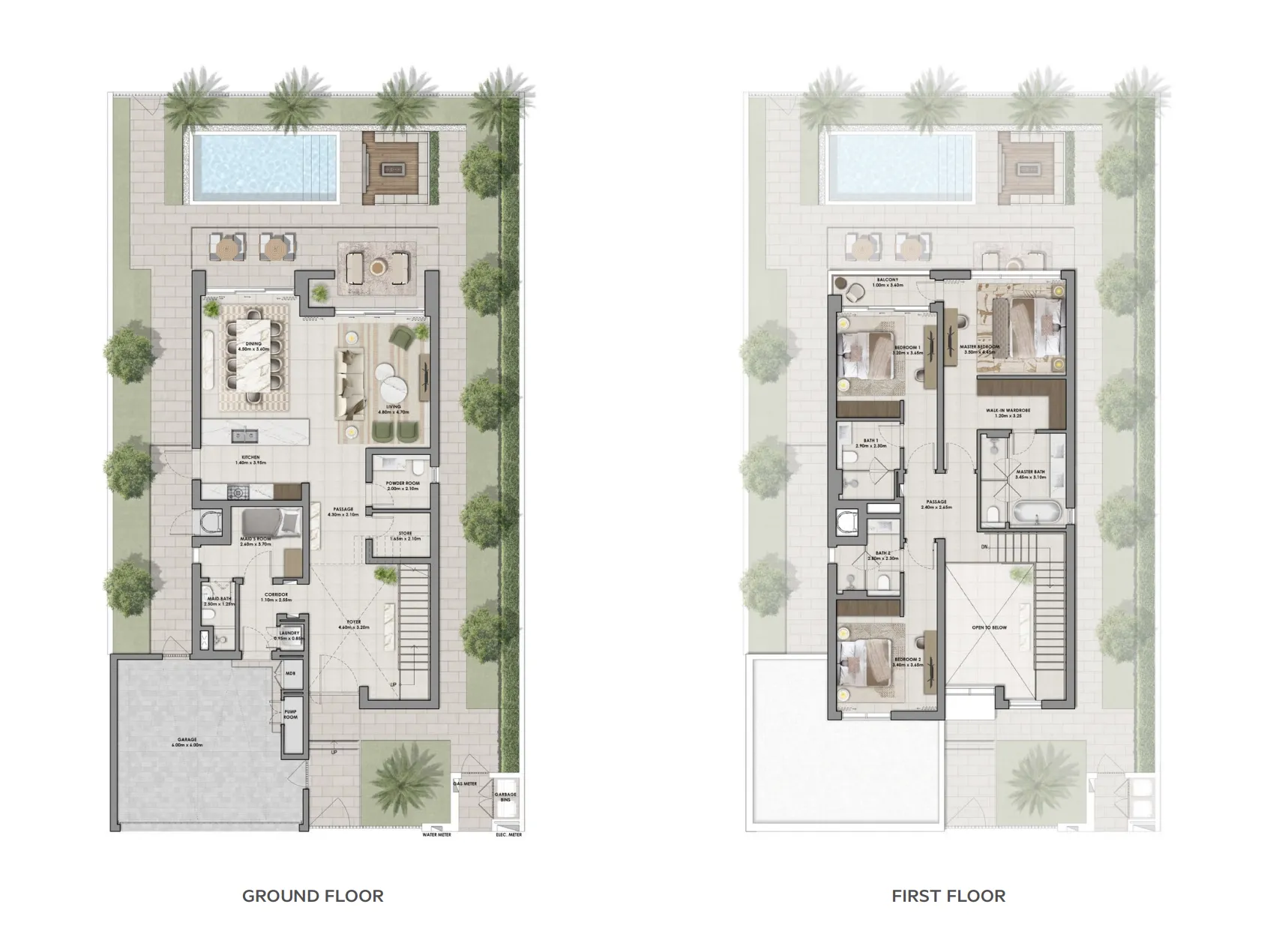 3 bedroom layout