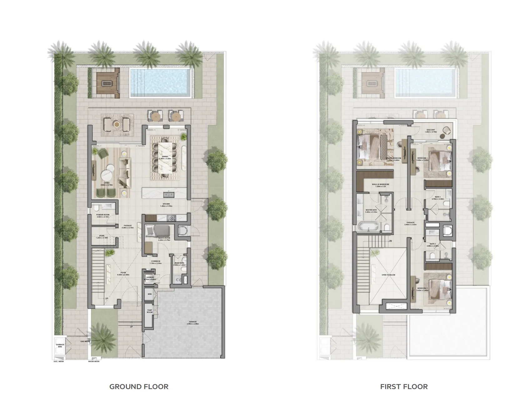 3 bedroom layout