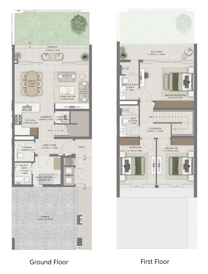 3 bedroom layout