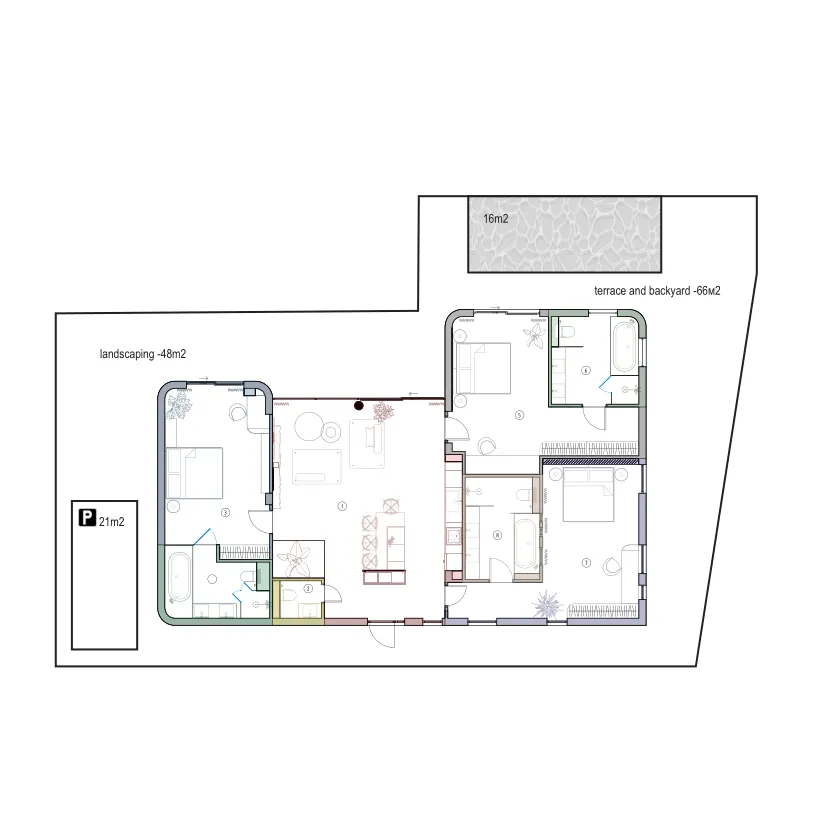 3 bedroom layout