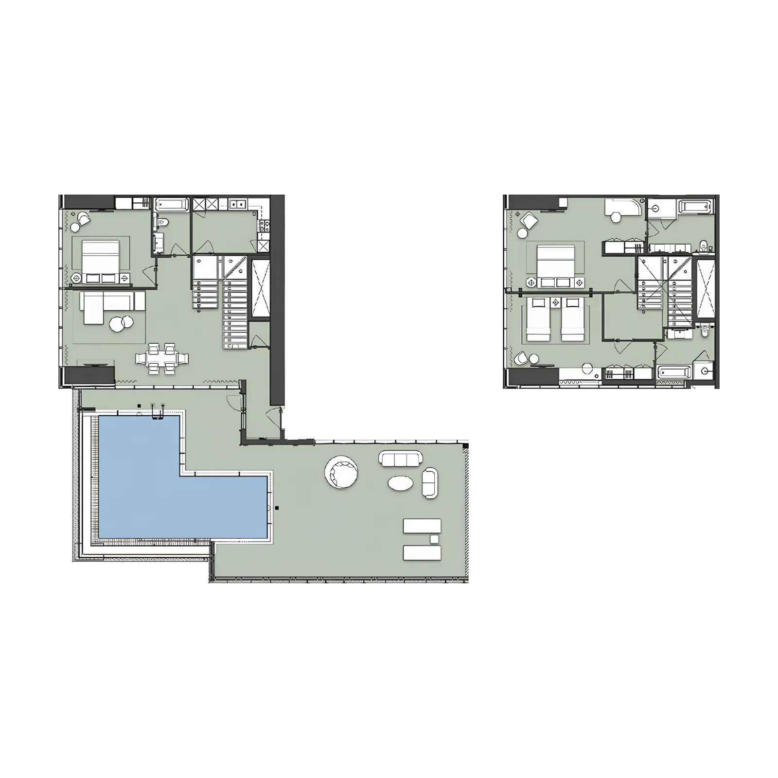 3 bedroom layout