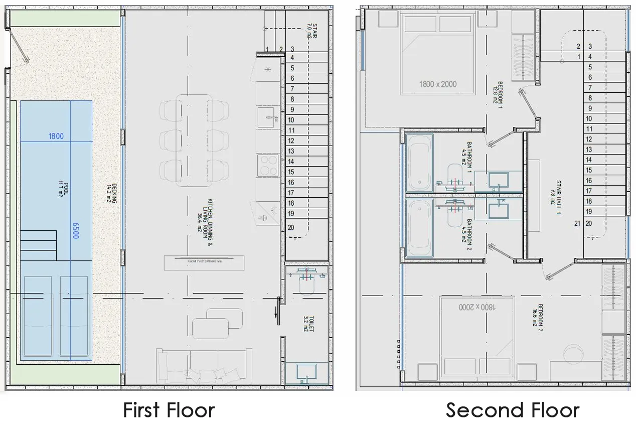 3 bedroom layout