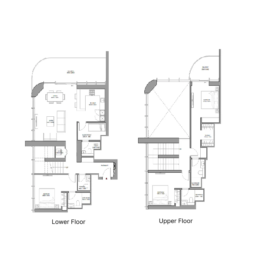 3 bedroom layout