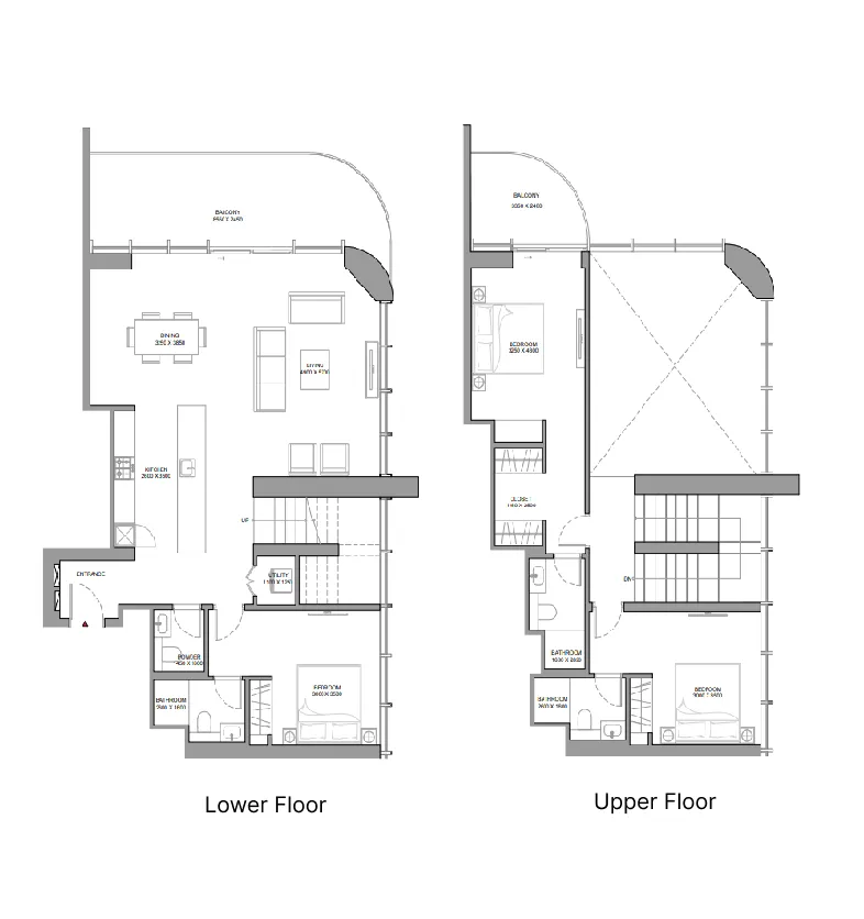 3 bedroom layout