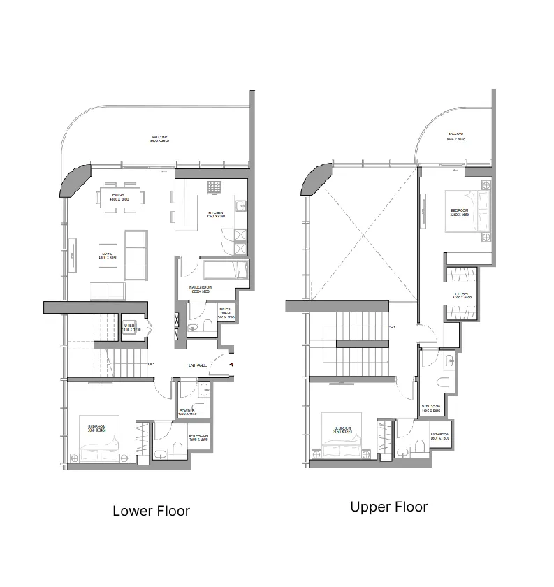 3 bedroom layout