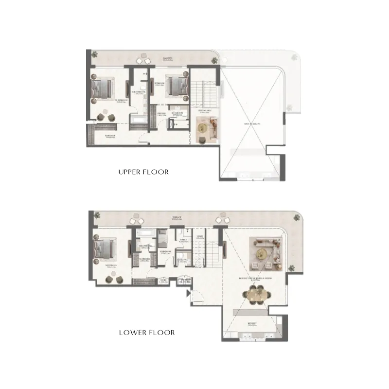 3 bedroom layout