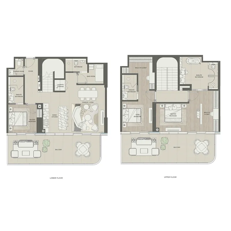 3 bedroom layout