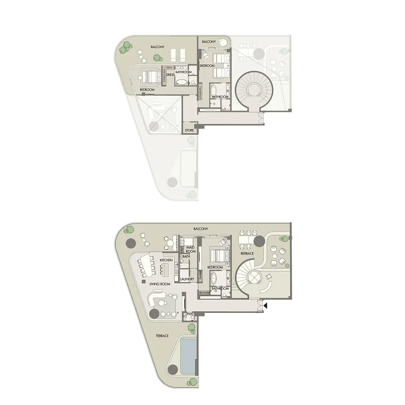 3 bedroom layout