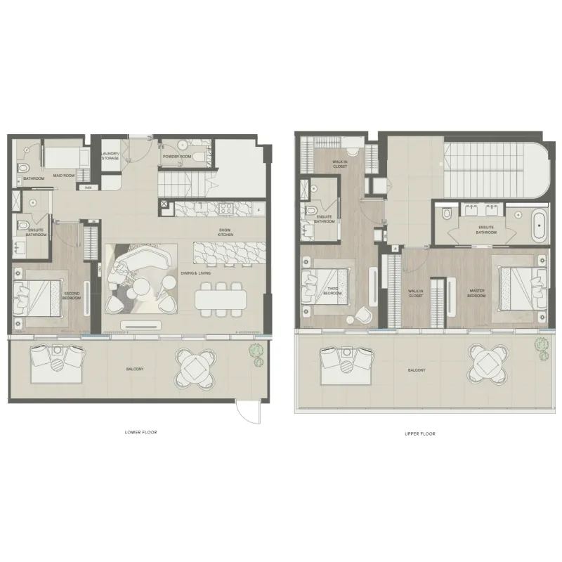 3 bedroom layout