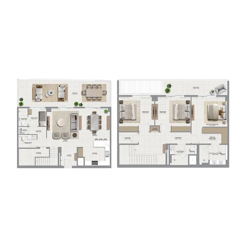 3 bedroom layout