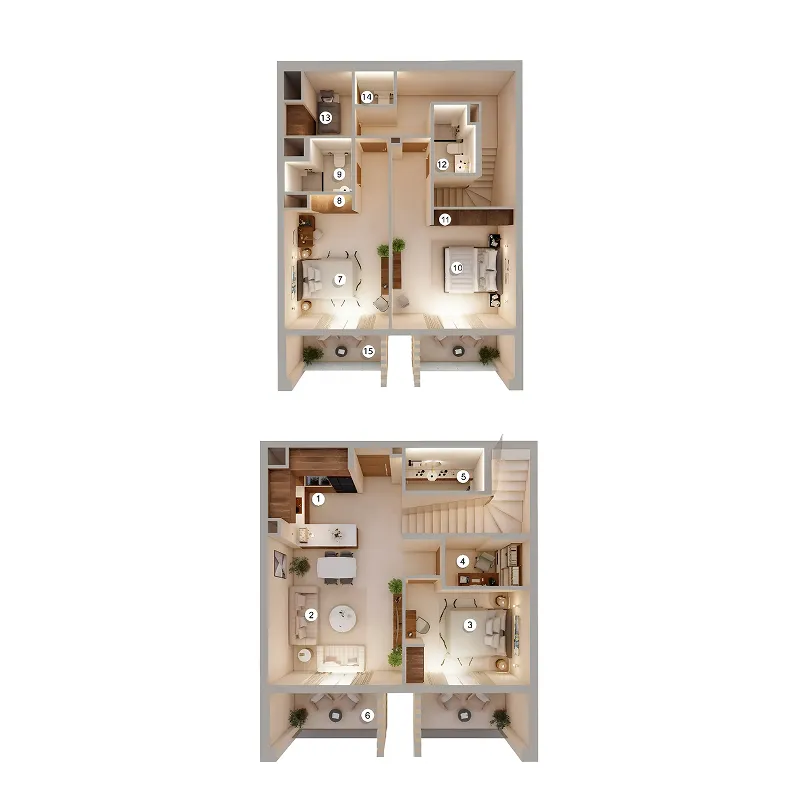 3 bedroom layout