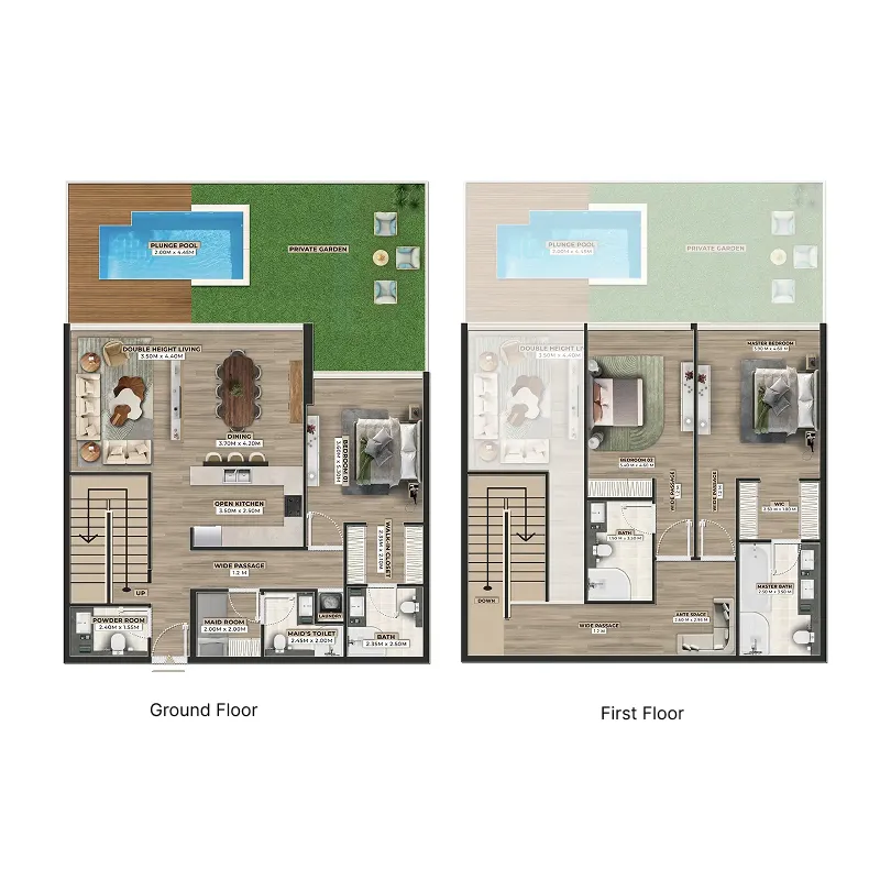 3 bedroom layout