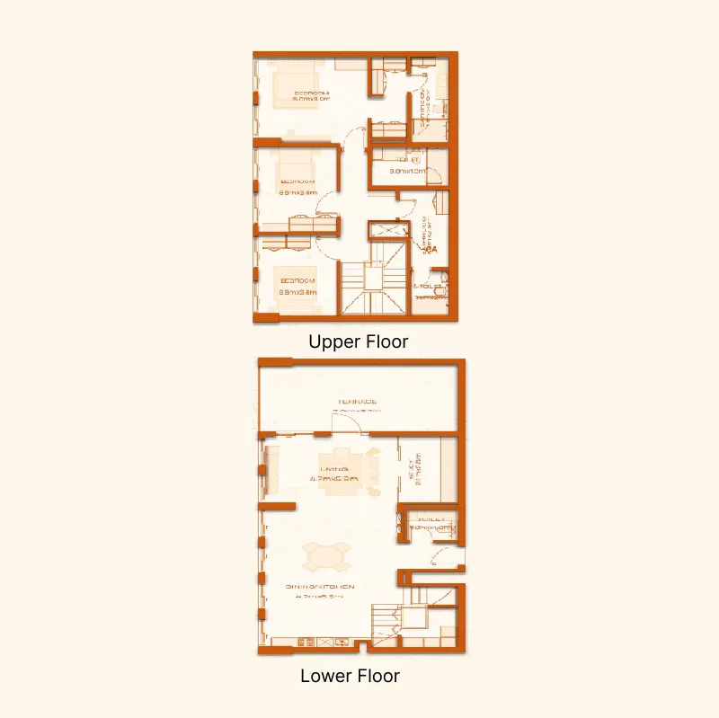 3 bedroom layout