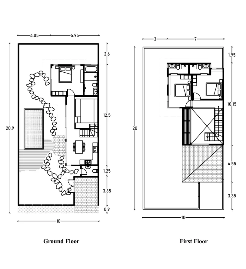 3 bedroom layout