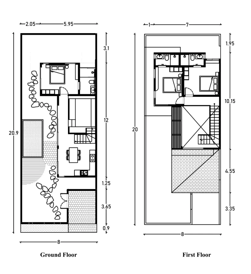 3 bedroom layout