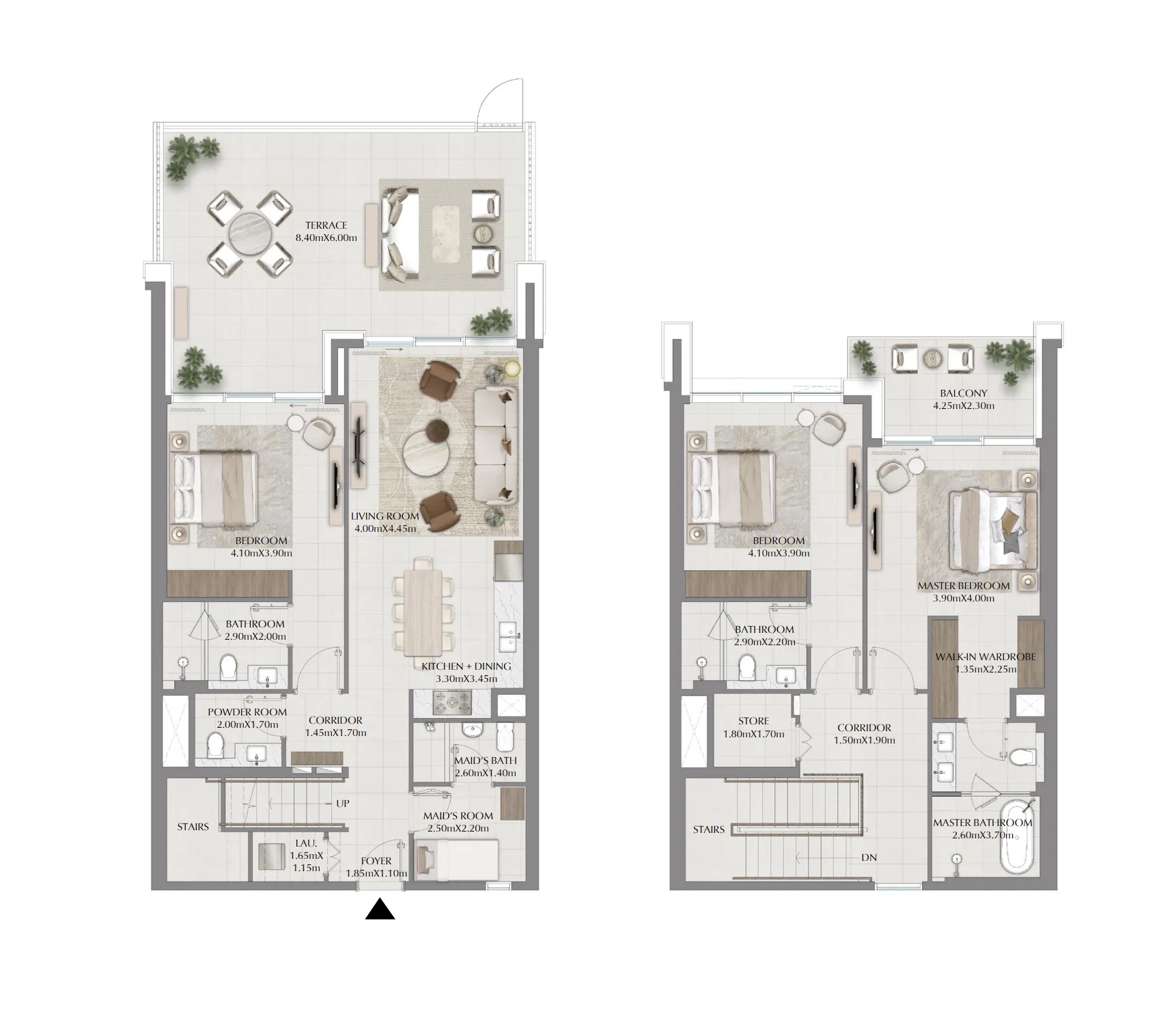 3 bedroom layout