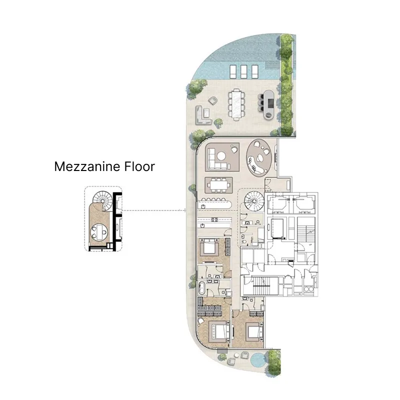 3 bedroom layout