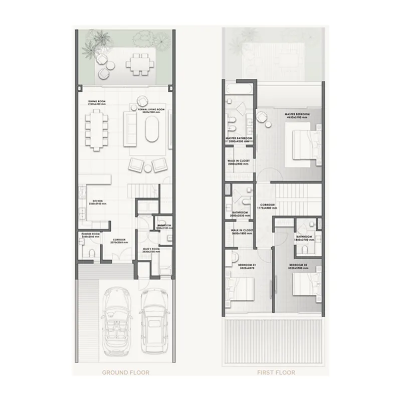 3 bedroom layout