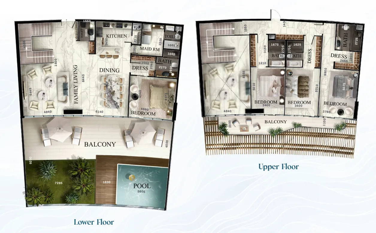 4 bedroom layout