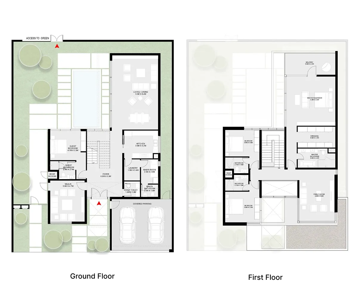 4 bedroom layout