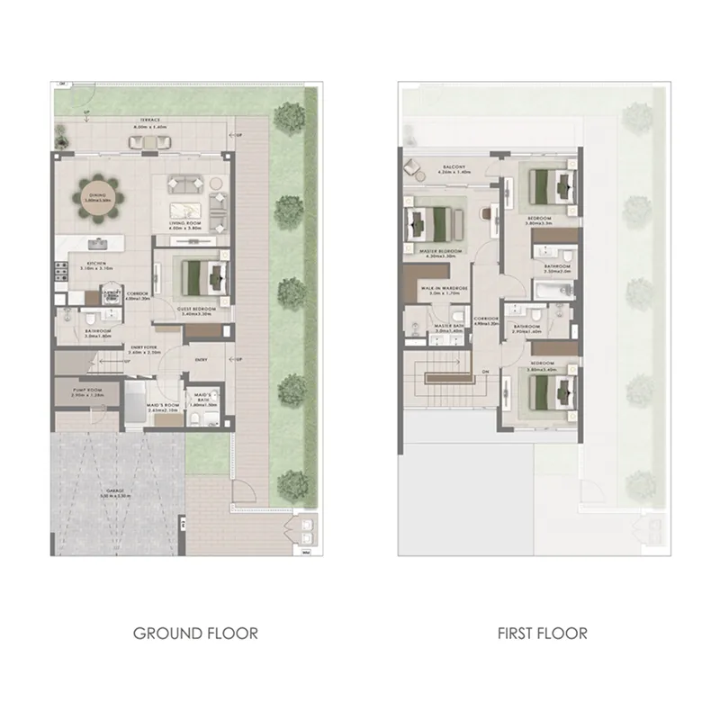 4 bedroom layout