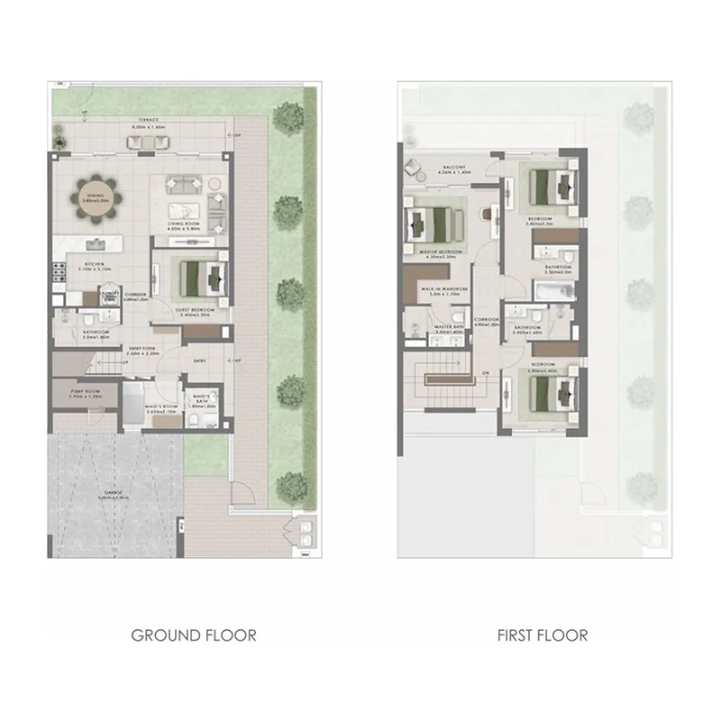4 bedroom layout