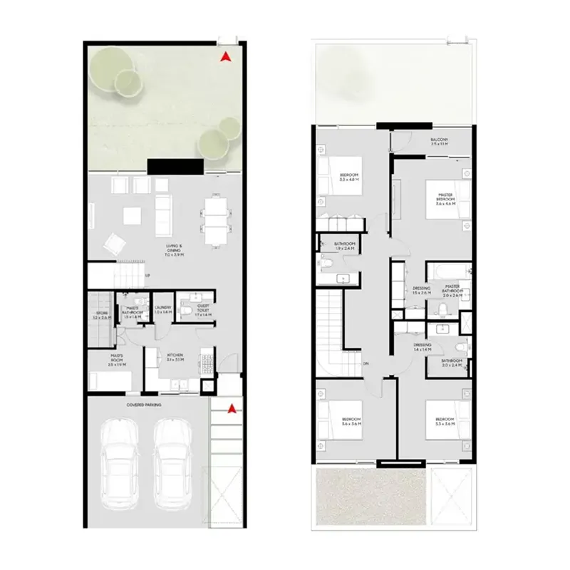 4 bedroom layout