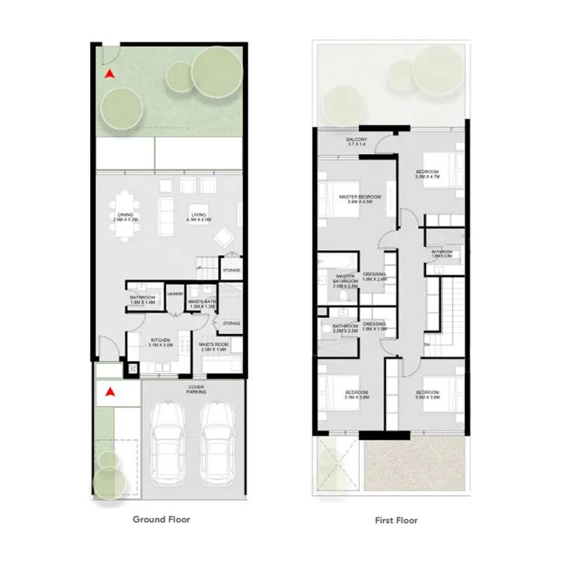 4 bedroom layout