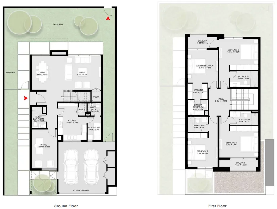 4 bedroom layout