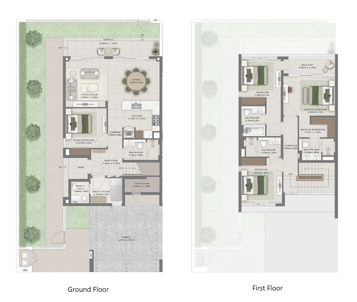 4 bedroom layout
