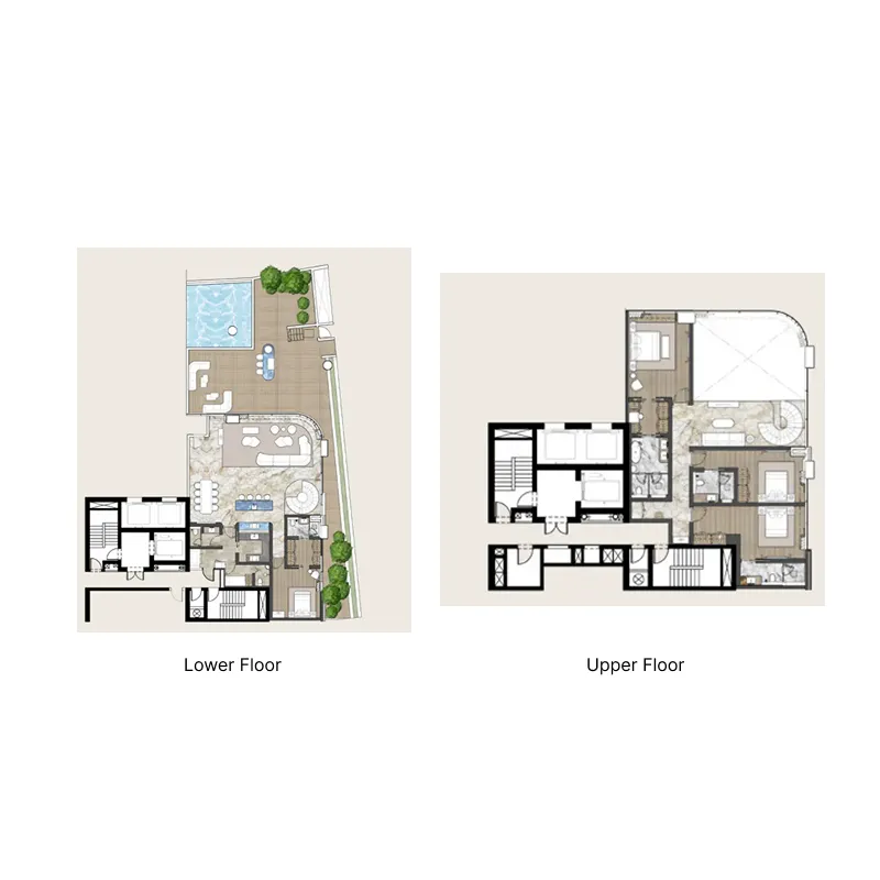 4 bedroom layout