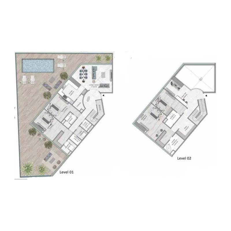 4 bedroom layout