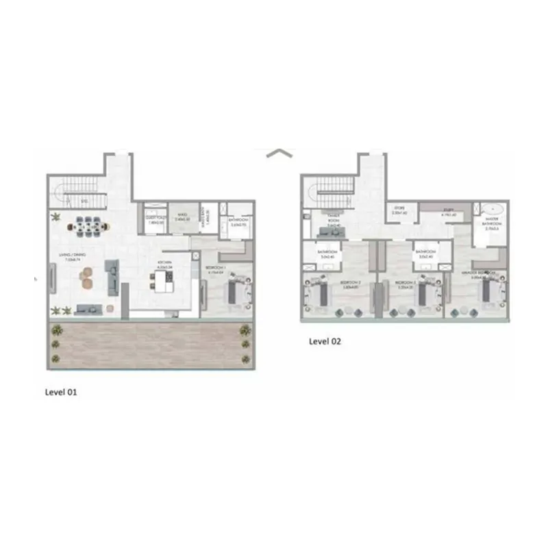 4 bedroom layout