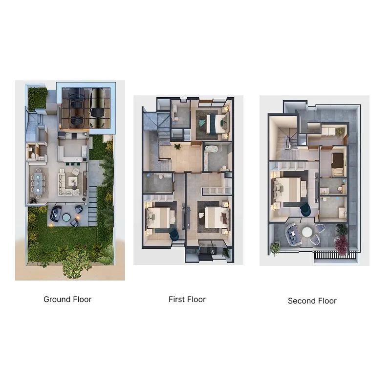 4 bedroom layout