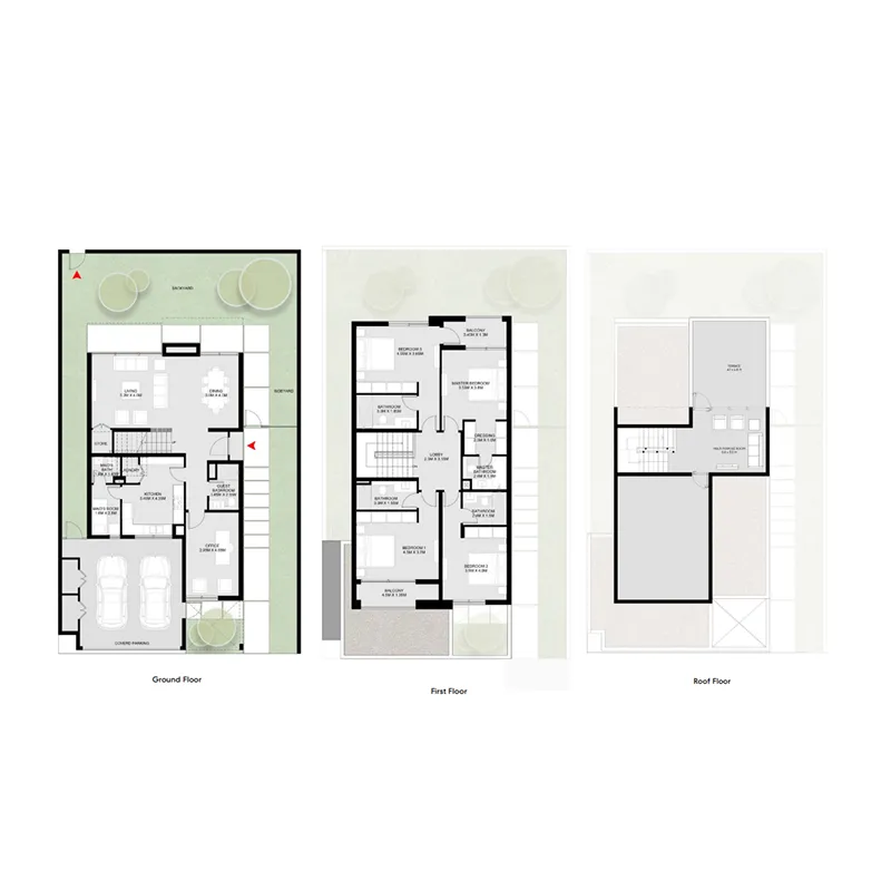 4 bedroom layout
