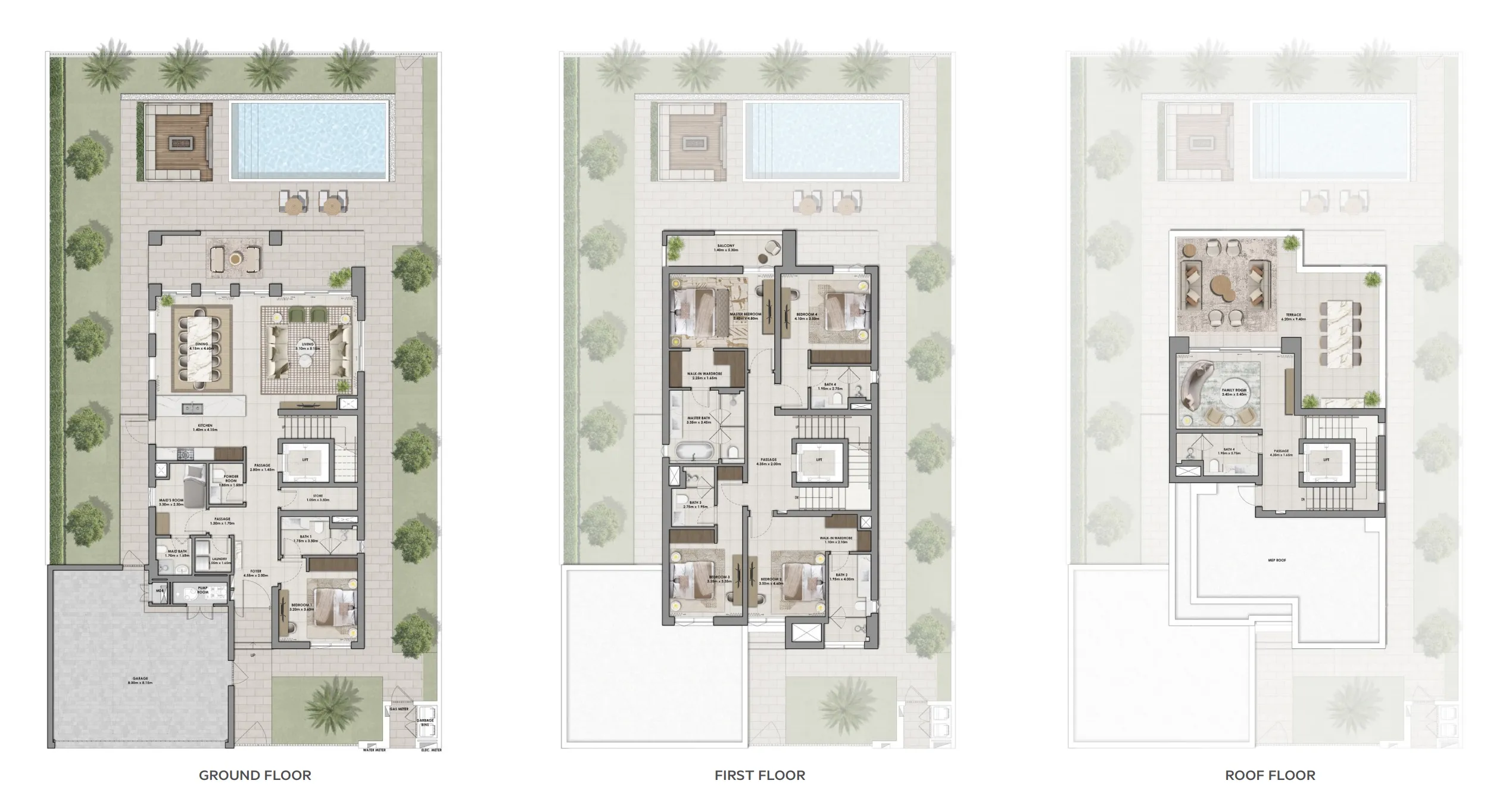 5 bedroom layout