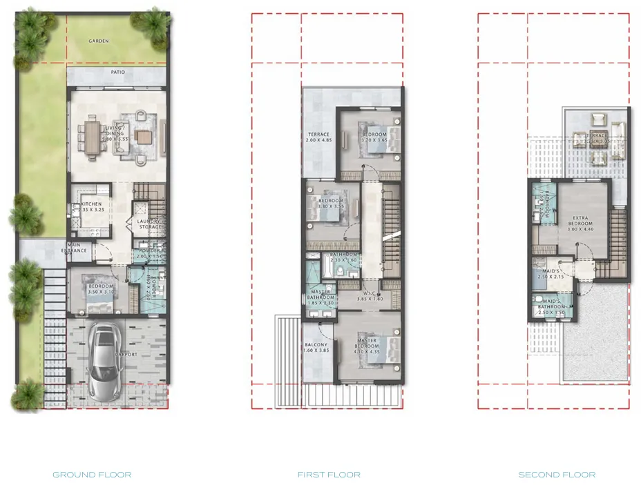 5 bedroom layout